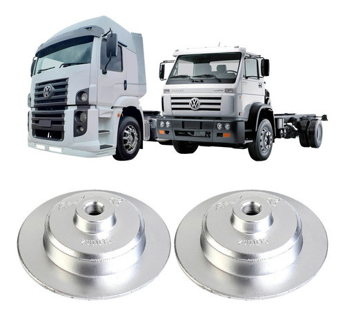 Flange Rodoar Roda Cubo Dianteira Vw Const Titan (kit C/ 2) 0