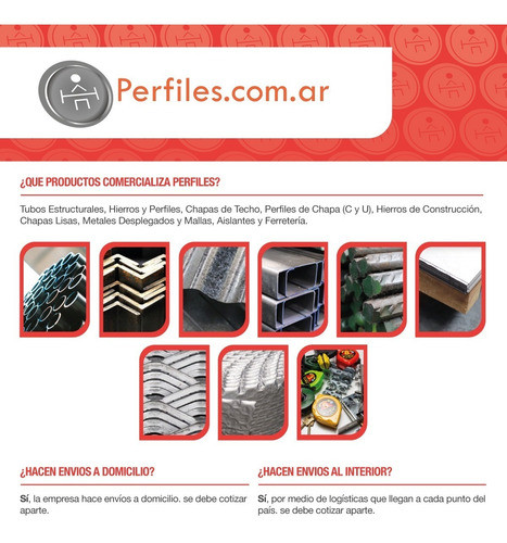 Hierro Redondo 1/4 X 6m - 7 Unidades - Perfiles 1