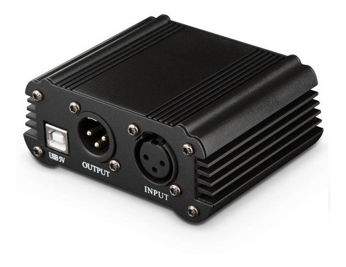 Caja Directa Con Phantom Power Hügel 48v Xlr Balanceada Usb 1