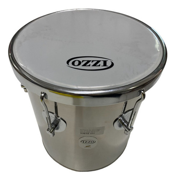 Repique De Mão Izzo 10 X 30cm Aço Inox Pele Leitosa 0