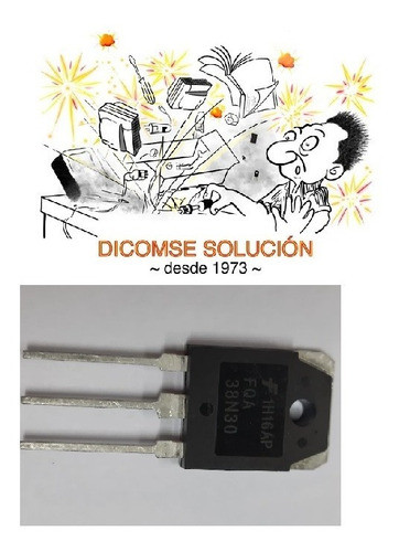 Transistor Fqa38n30  Canal N 38.4a 300v 290w Rds= 0.085ohms 0