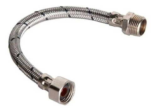 Flexible Para Agua De Goma Mallado 1/2 X 30 Cm Envio 0