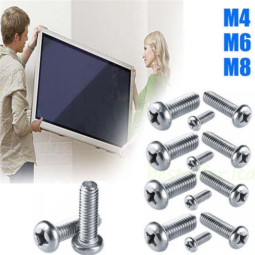 Kit Tornillos M8 X 25mm Crystal Uhd 4k Tv  Tu7000 Smart Tv 1
