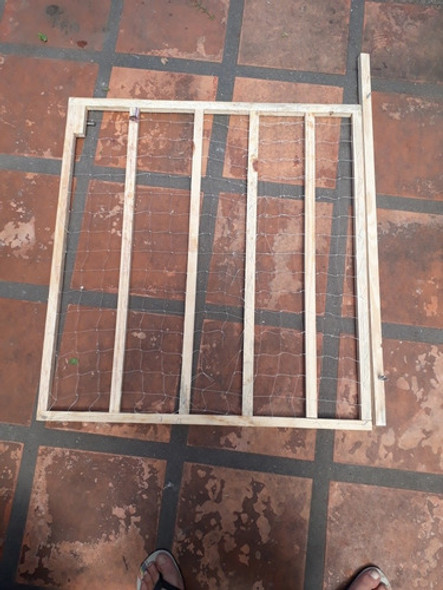 Portón Seguridad Escalera Bebé Y Niños Portera De Madera 1 Portón Seguridad Escalera Bebé Y Niños Portera De Madera 1