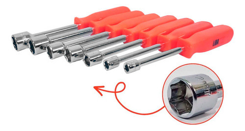 Kit Chave Canhão 7 Peças 1