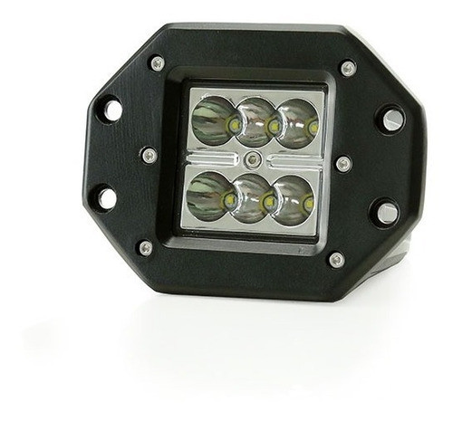 Faro Led Embutir Bumper Flood 24w Auto Moto 4x4 Utv Cuatri 0