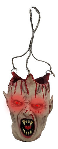 Party Store Cabeza De Vampiro Porta Golosina Con Luz Y Ruido 0