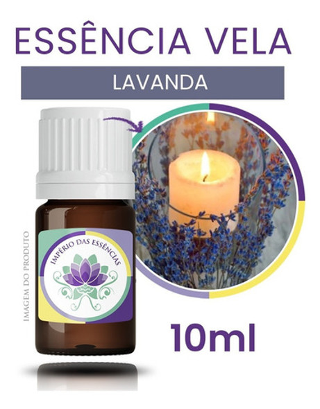 Essência Vela Lavanda (10ml) 1 Essência Vela Lavanda (10ml) 1