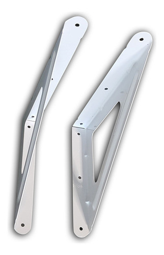 2 Soportes Estante Strong 405 Ménsula 250x300mm Blanco Sc 0