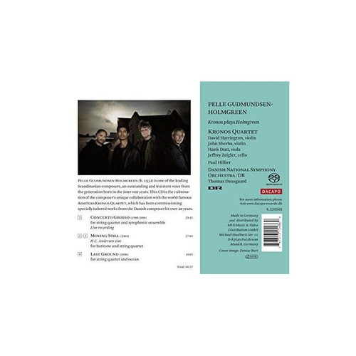 Holmgreen/kronos Quartet/dnso/dausgaard Kronos Plays Holmgre 1