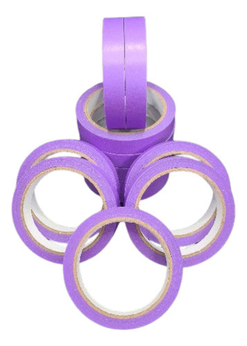 Rollo Cinta De Papel Para Enmascarar Pintor X 12 Unidades 1