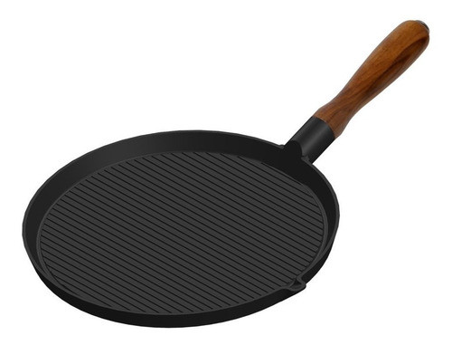 Frigideira Em Ferro Fundido Venâncio Base Redonda 0