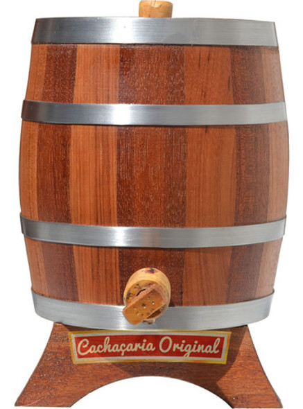 Barril Dorna Pipote Jequitibá Rosa Vertical 1l Madeira 0 Barril Dorna Pipote Jequitibá Rosa Vertical 1l Madeira 0