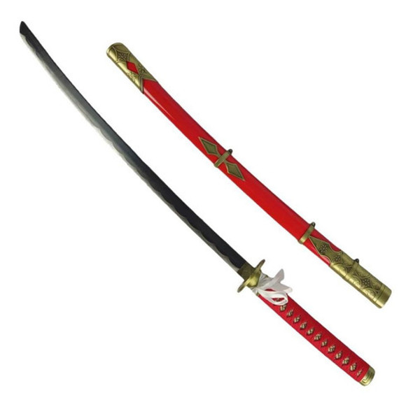 Espada Katana Touken Ranbu Taroutachi Vermelha + Suporte 0 Espada Katana Touken Ranbu Taroutachi Vermelha + Suporte 0