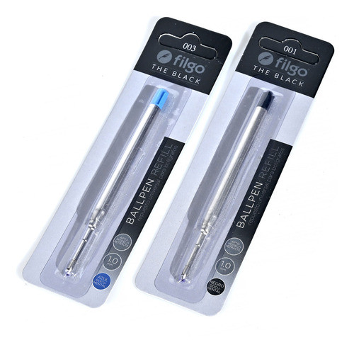 Carga Repuesto Lapicera Tipo Parker Azul X12 Unid. - Goldin 0