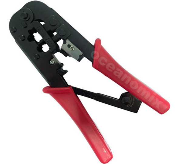 Alicate De Crimpar Ht568r Rj11 Rj12 Rj45 Utp Com Catraca 0