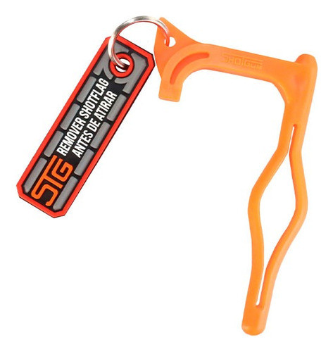 Shotflag - Stg - Espingarda 12ga A 20ga - Laranja 0