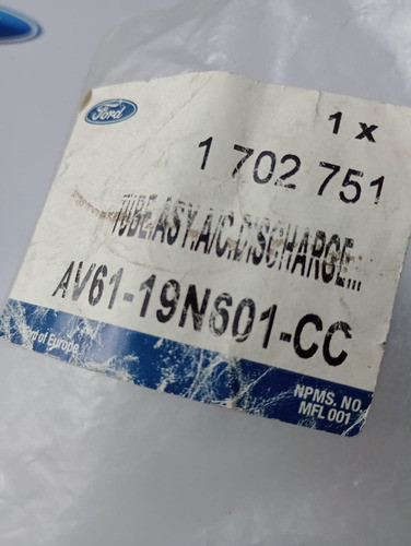 Tubo Flexible  Compresor Del Aire Acond (salida) Focus 13/19 1