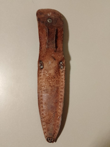 Vaina Artesanal De Cuero Vaca Cuchillo Mediano 1
