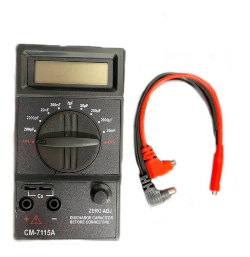 Capacimetro Digital Escalas 200pf A 20mf Cm7115a Repjul 1