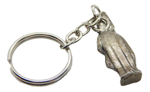 Llavero Nuevo Sin Uso Con Figura Religiosa De Metal. 1