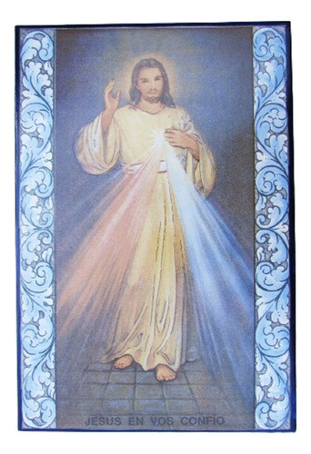 Mayólica Cerámico Jesús Misericordioso - 20 X 30 0