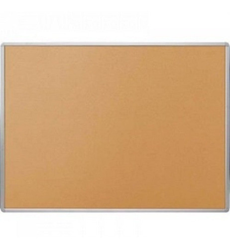 Quadro Mural De Cortiça 100 X 180 Cm Moldura Alumínio 1