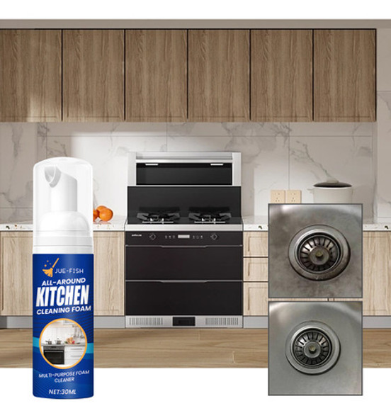 E Kitchen Foam Cleaner Range Hood Oil Stain Net Deconta 6015 1