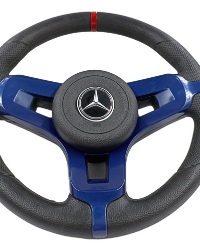 Volante Completo Caminhão Mb 1620/ 709/ 710 711 Azul 2005 0
