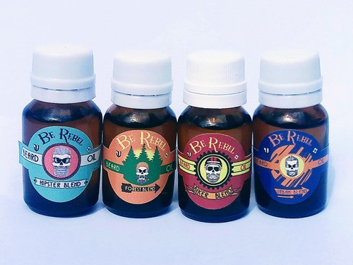 Aceite Para Barba Be Rebel Pocket Varios Blends 15ml 1
