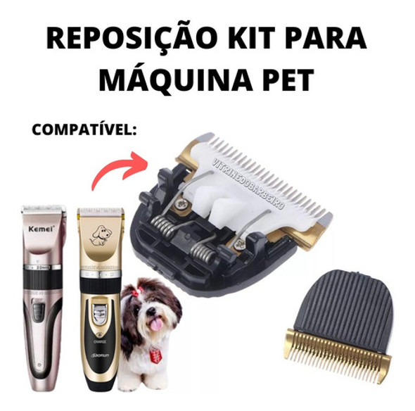 Kit De Reposição Profissional Para Máquina De Acabamento Pet 1
