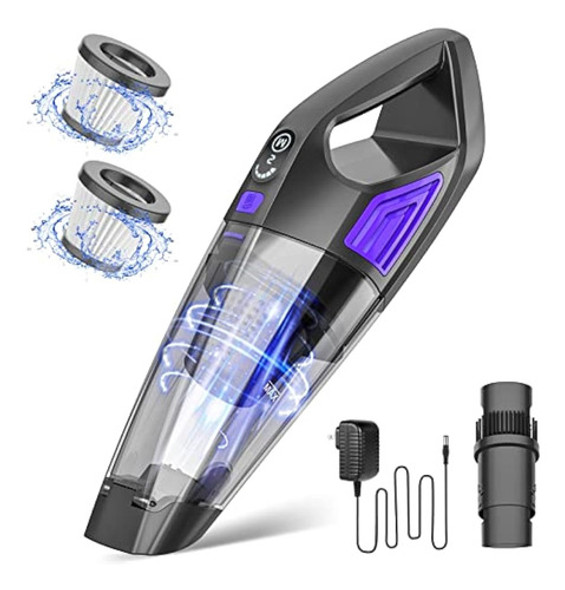 Atonep Aspiradora De Mano Inalámbrica, Potente 0 Atonep Aspiradora De Mano Inalámbrica, Potente 0