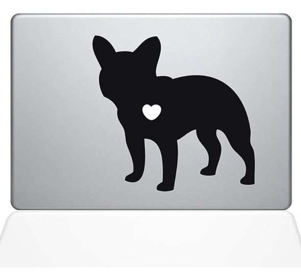 The Decal Guru I Love My French Bulldog Decal Vinyl Sticker, 0