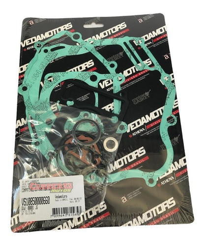 Junta Completa Ybr/xtz C/o-ring Vedamotors 0