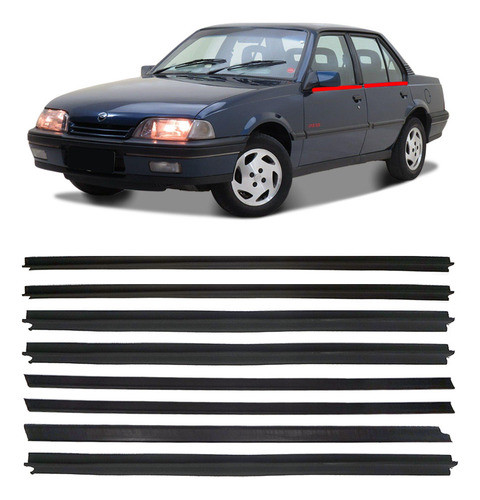 Kit Pestanas Externas E Interna 4 Portas Monza 1983 A 1996 0