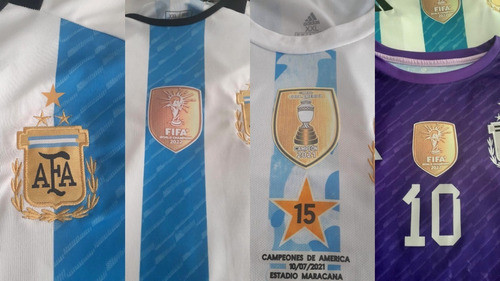 Parche Termo Adherible + Estrella, Argentina Campeón 2022 1