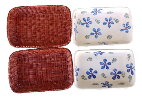 Fuentes Cerámica Flores Posafuente 1