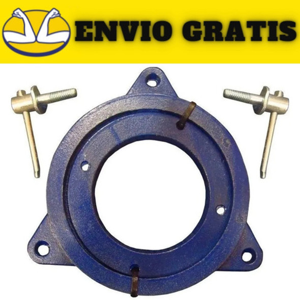 Base Giratoria Para Morsa Barbero N° 6 Y 8 + Envió Gratis! 1