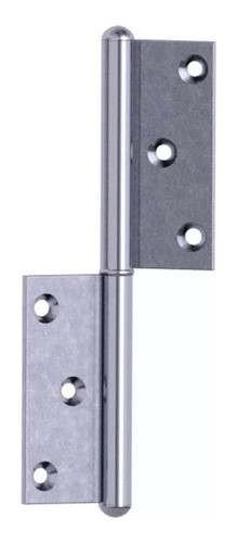 Bisagra Ficha Carpintero 2x5x1,5 Reversible Hierro X 24u. 0
