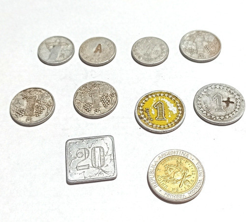 Fichas Latas De Estancia Viñedo (c/u) - Numismatica 1