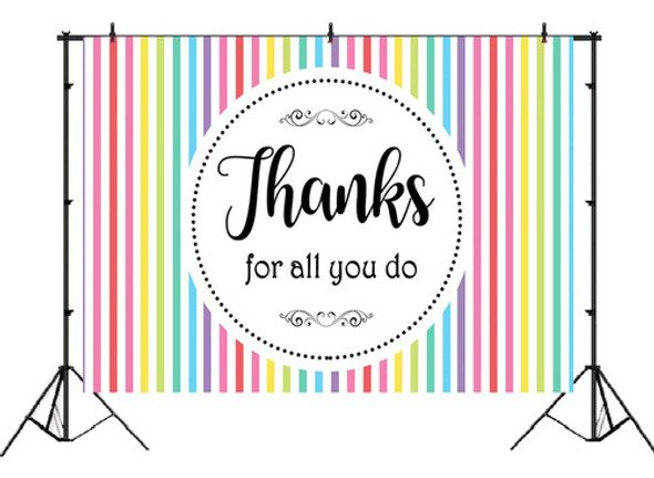 Telón De Fondo Fotográfico Lofaris House Kepping Thanks Wome 1