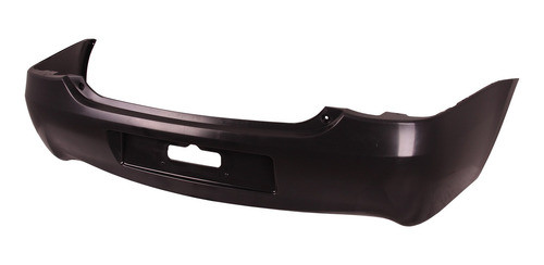 Parachoque Trasero Negro Liso Toyota Etios Sedan 2013-16 0