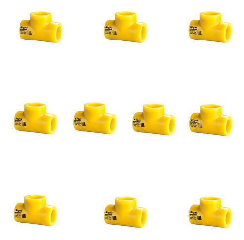 Tee Normal Sigas Dema De 20mm 10 Unidades 0