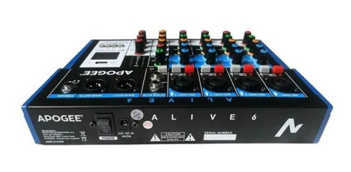 Consola Mixer Apogee Alive 6 Usb Bluetooth 6 Canales 1