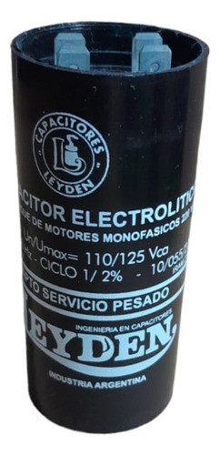 Capacitor Electrolítico 550/600 Uf Para Arranque De Motores 0
