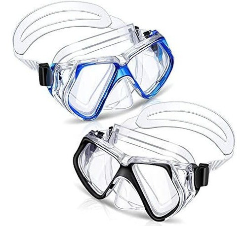 Antiparras Natación Unisex Ewpjdk X2u Azul Y Negro 0