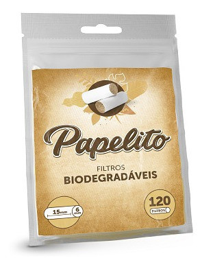 Filtro Papelito Biodegradável - Caixa C/ 120 Unidades 1