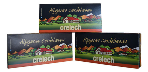 Tres Docenas De Alfajores Crelech Fruta 30g 0