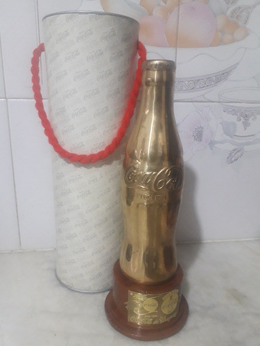 Botella Colección Coca-cola 50 Años C/estuche Conmemorativa 1