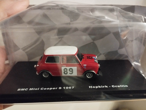 Auto 1967 Coleccion Mini Cooper S  Rally Esc 1 43 Mide 7cm 0